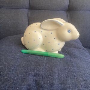 Tiffany & Co blue dot bunny bank